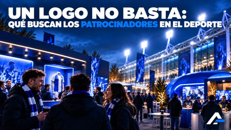 Un logo no basta: qué buscan los patrocinadores en el deporte