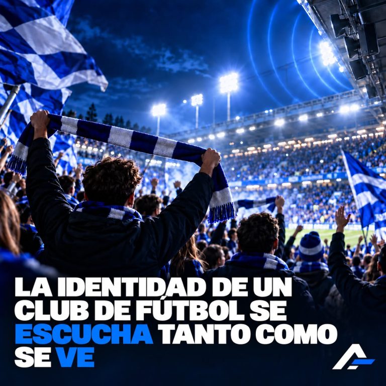 La identidad de un club de fútbol se escucha tanto como se ve